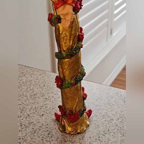 Ganz Resin Pencil Santa 12" - Picture 9 of 13